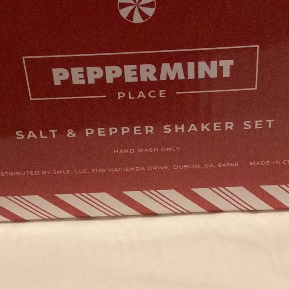 Gingerbread Salt and Pepper Shaker Set
